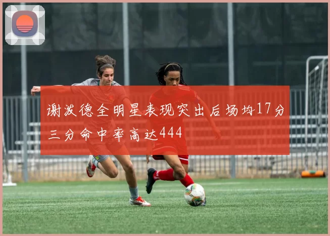 谢泼德全明星表现突出后场均17分三分命中率高达444