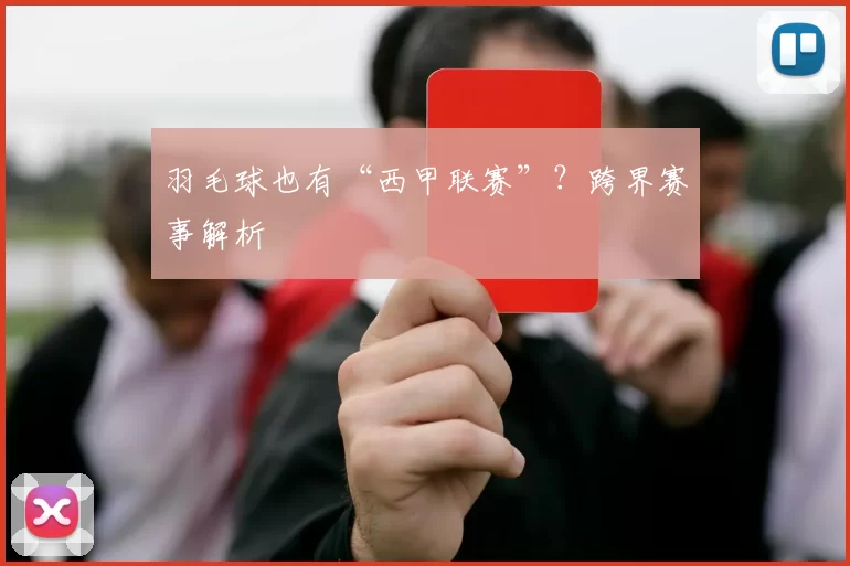 羽毛球也有“西甲联赛”？跨界赛事解析