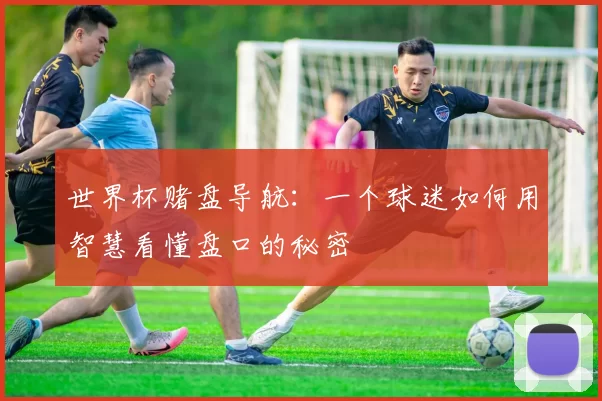 世界杯赌盘导航:一个球迷如何用智慧看懂盘口的秘密